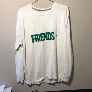 White long sleeve VLONE T-shirt